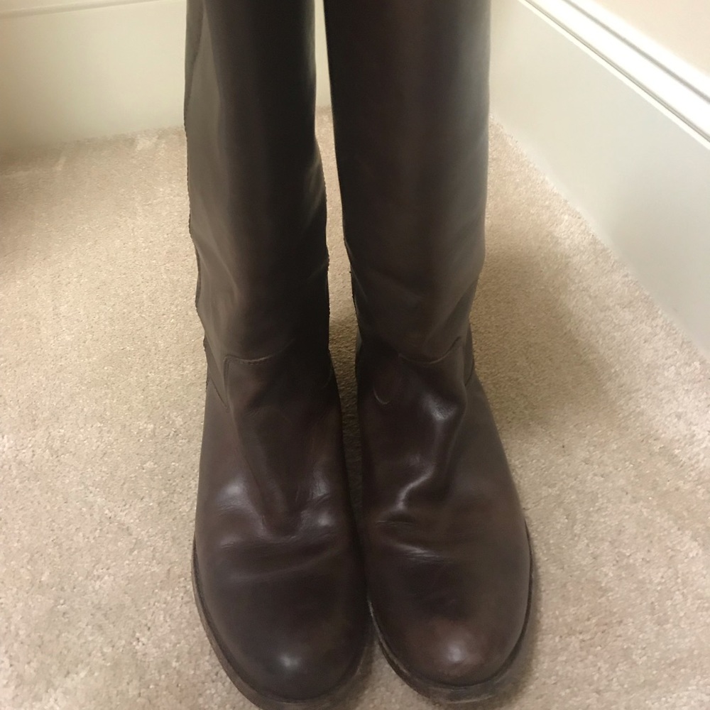 Frye Brown Riding Boots size 8